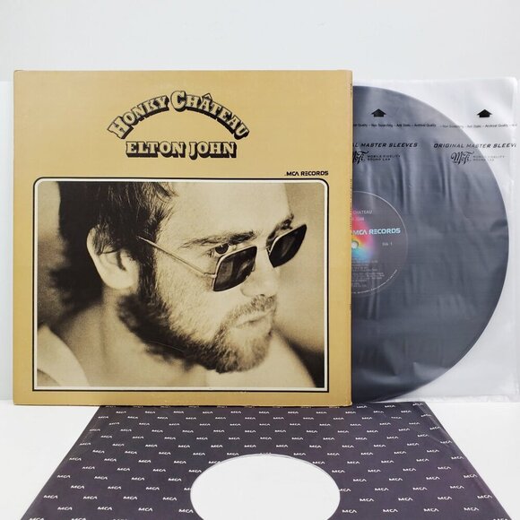 Elton John Honky Chateau Vinyl Record MCA-2017 1973 LP Gloversville EX - Picture 1 of 11